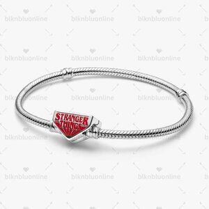 Pandora Stranger Things Clasp Snake Chain Bracelet